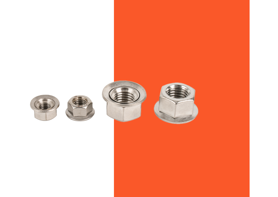 Hex conical washer nut